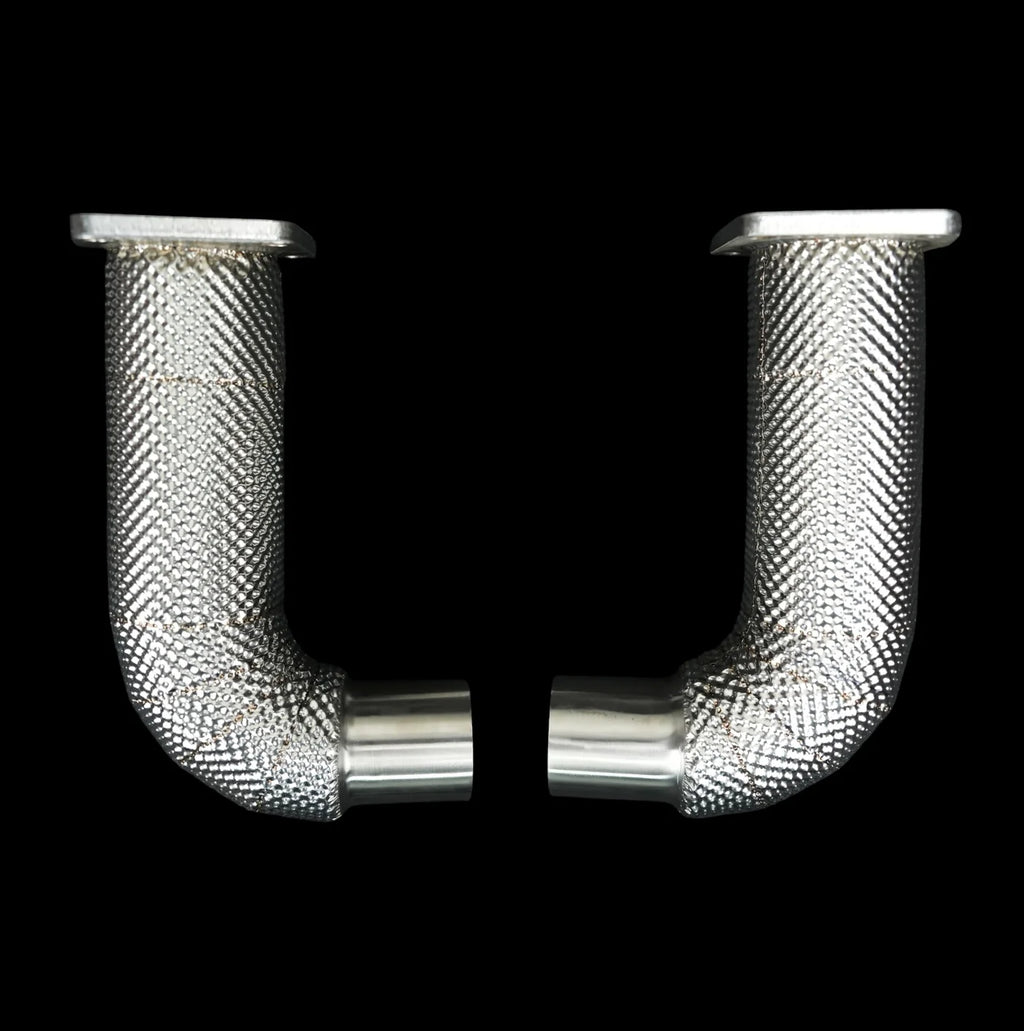 Porsche 911 Turbo S Downpipes