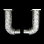 Porsche 911 Turbo S Downpipes