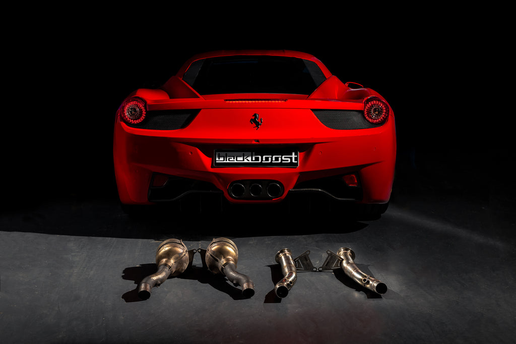 Ferrari 458 Italia Downpipes