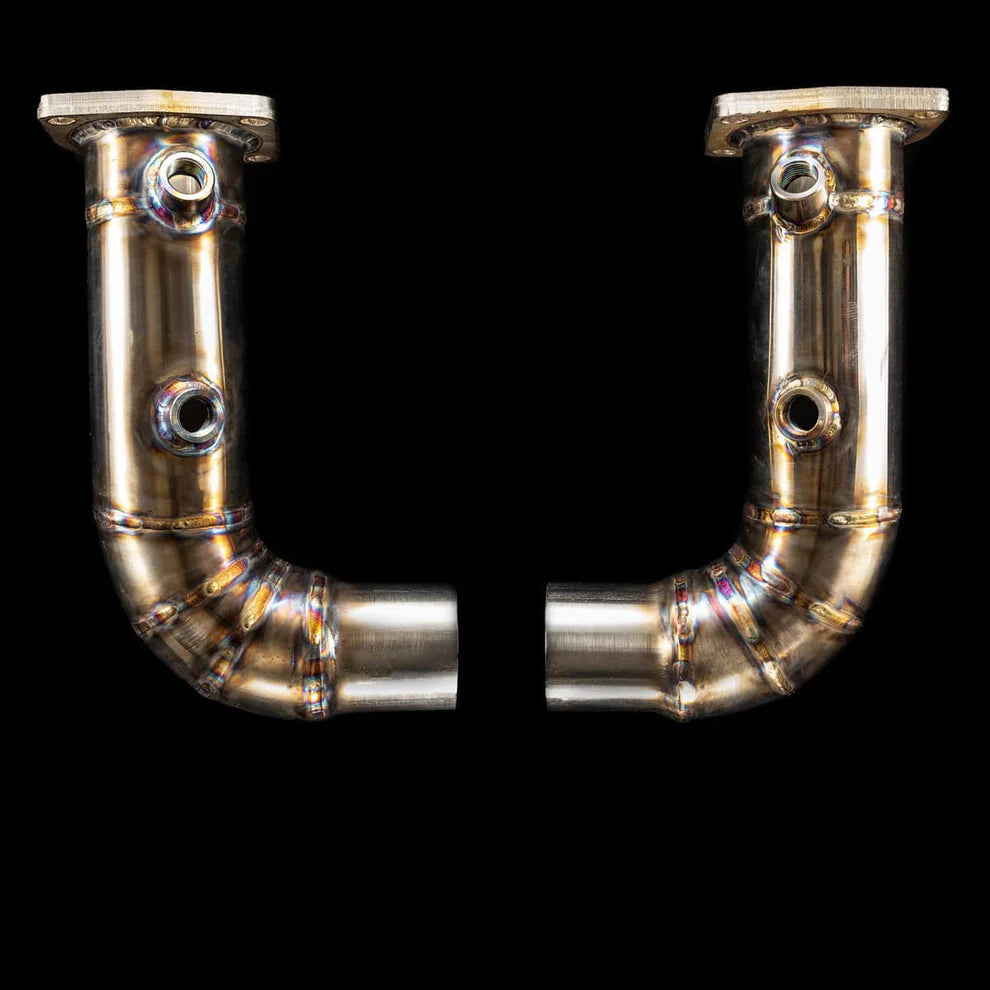 Porsche 911 Turbo S Downpipes
