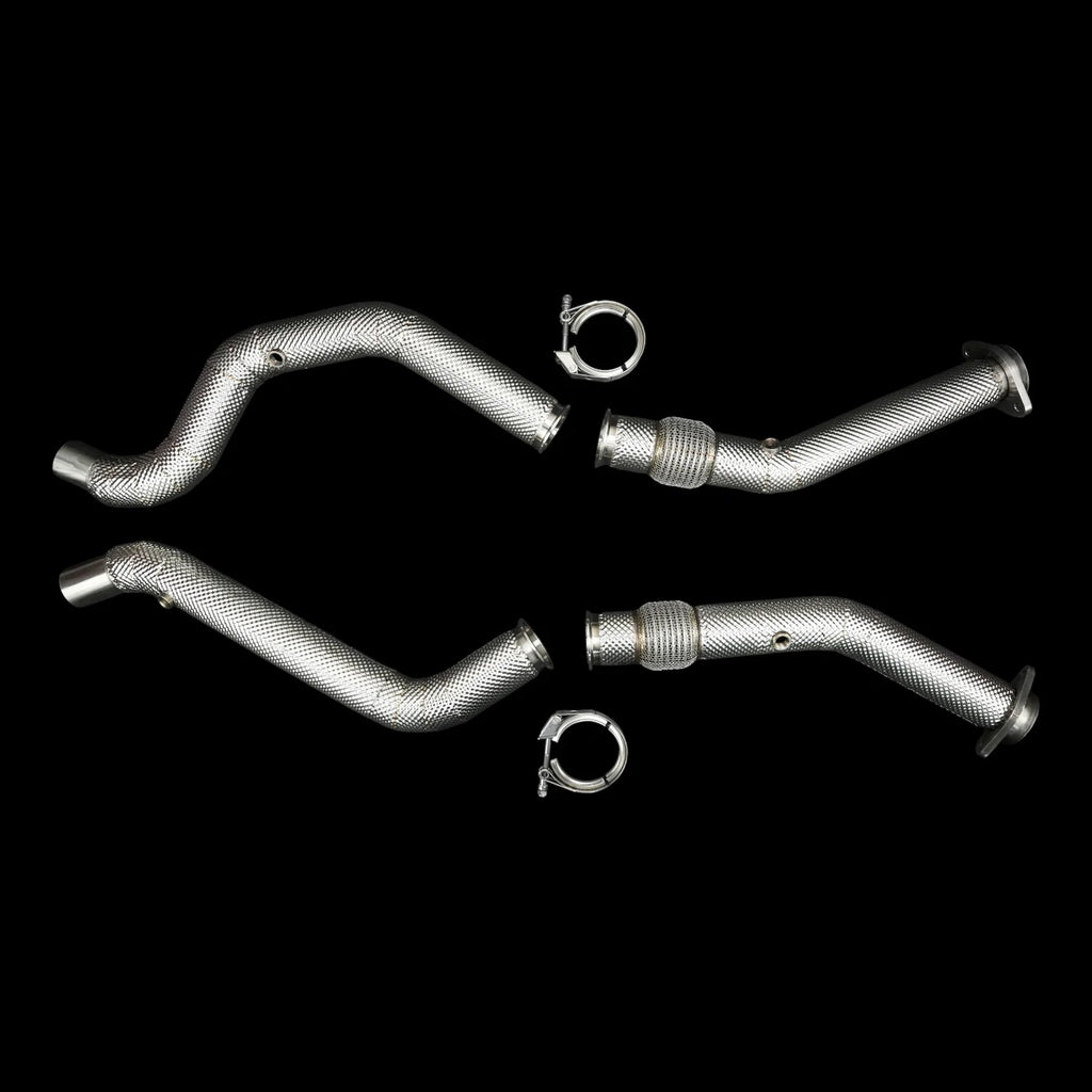 Land Rover Defender P525 Downpipes