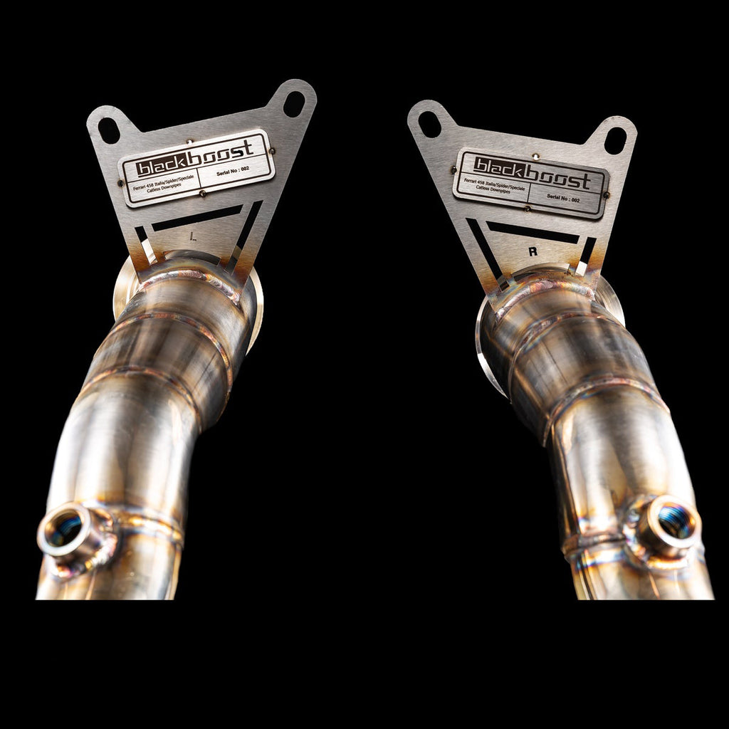 Ferrari 458 Italia Downpipes